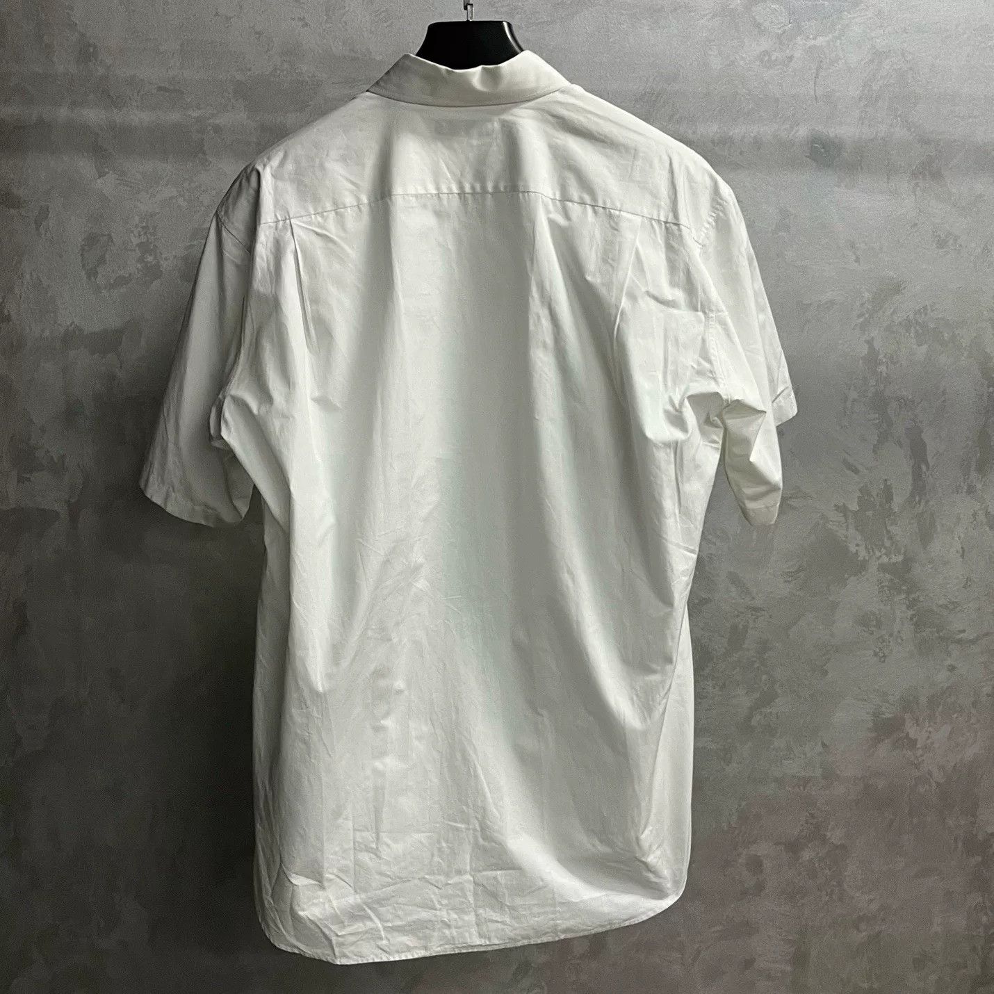 Balenciaga Balenciaga White Embroidered Coke Shirt Size US S / EU 44-46 / 1 - 2 Thumbnail