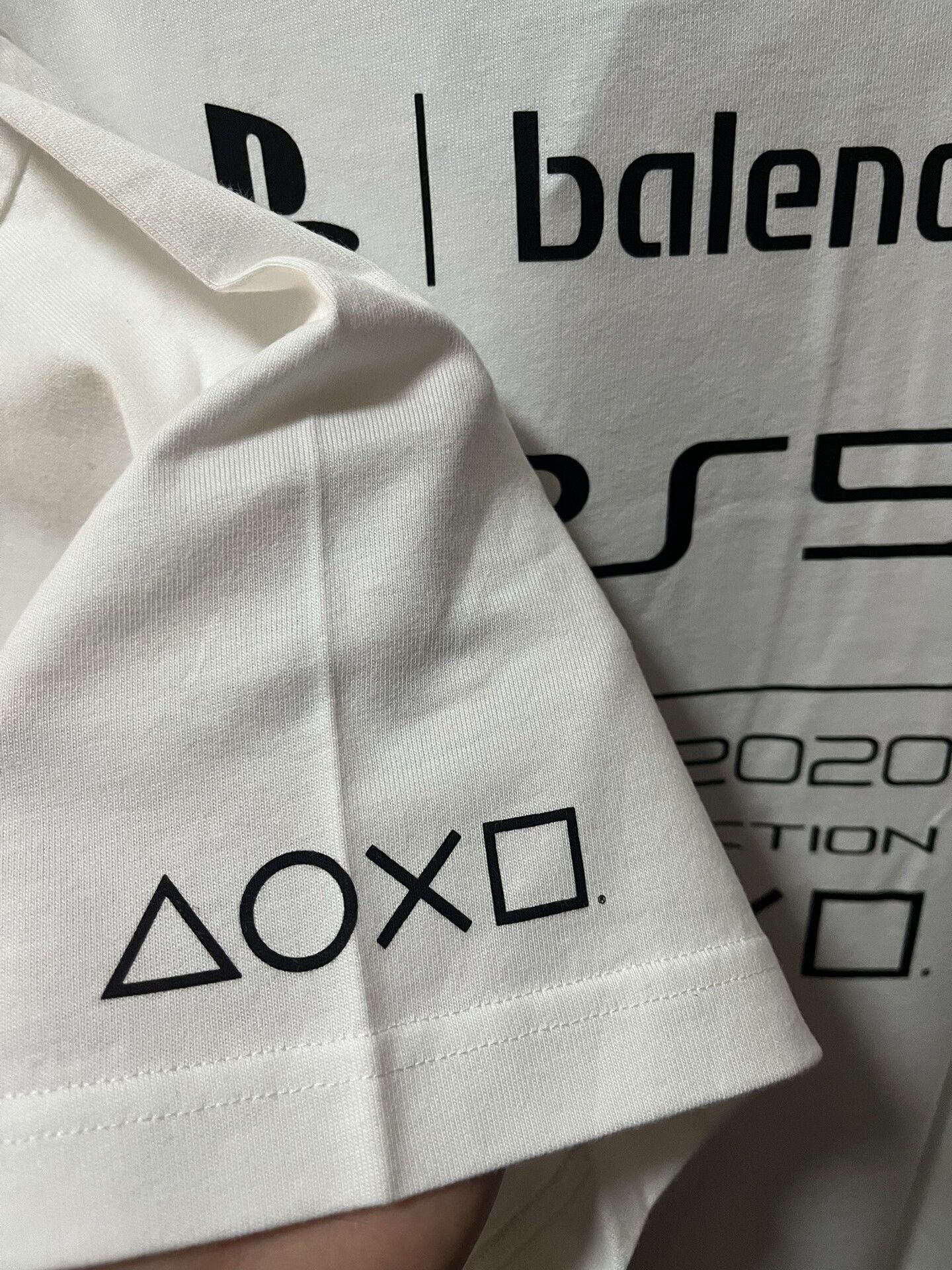 Balenciaga Balenciaga PS5 White Short Sleeve T-shirt XS Size US XS / EU 42 / 0 - 5 Thumbnail