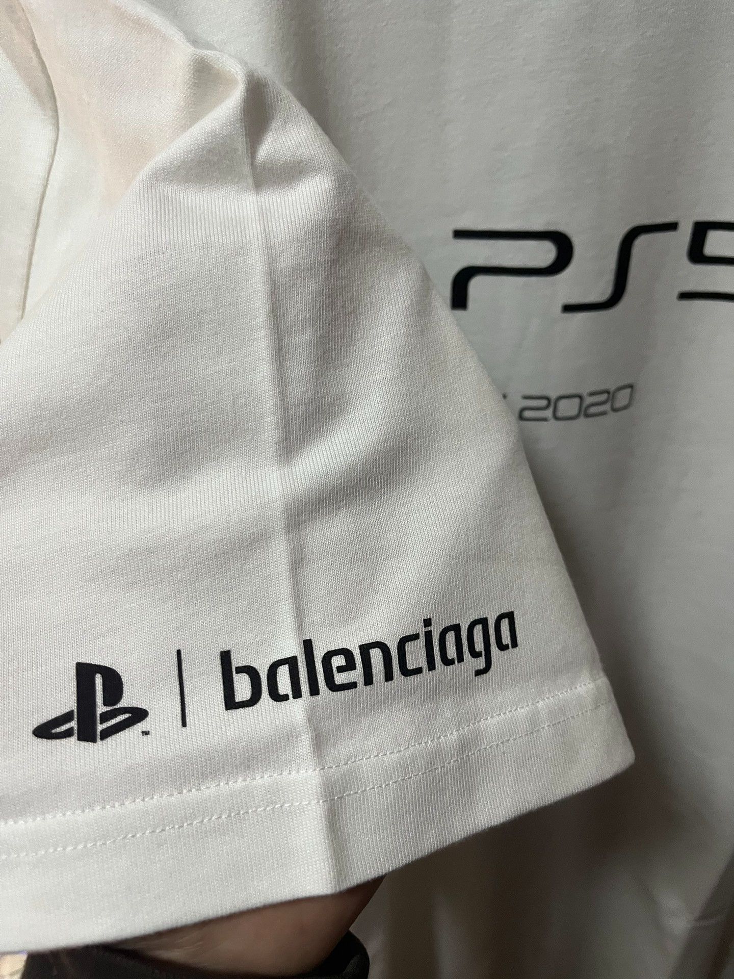 Balenciaga Balenciaga PS5 White Short Sleeve T-shirt XS Size US XS / EU 42 / 0 - 4 Thumbnail