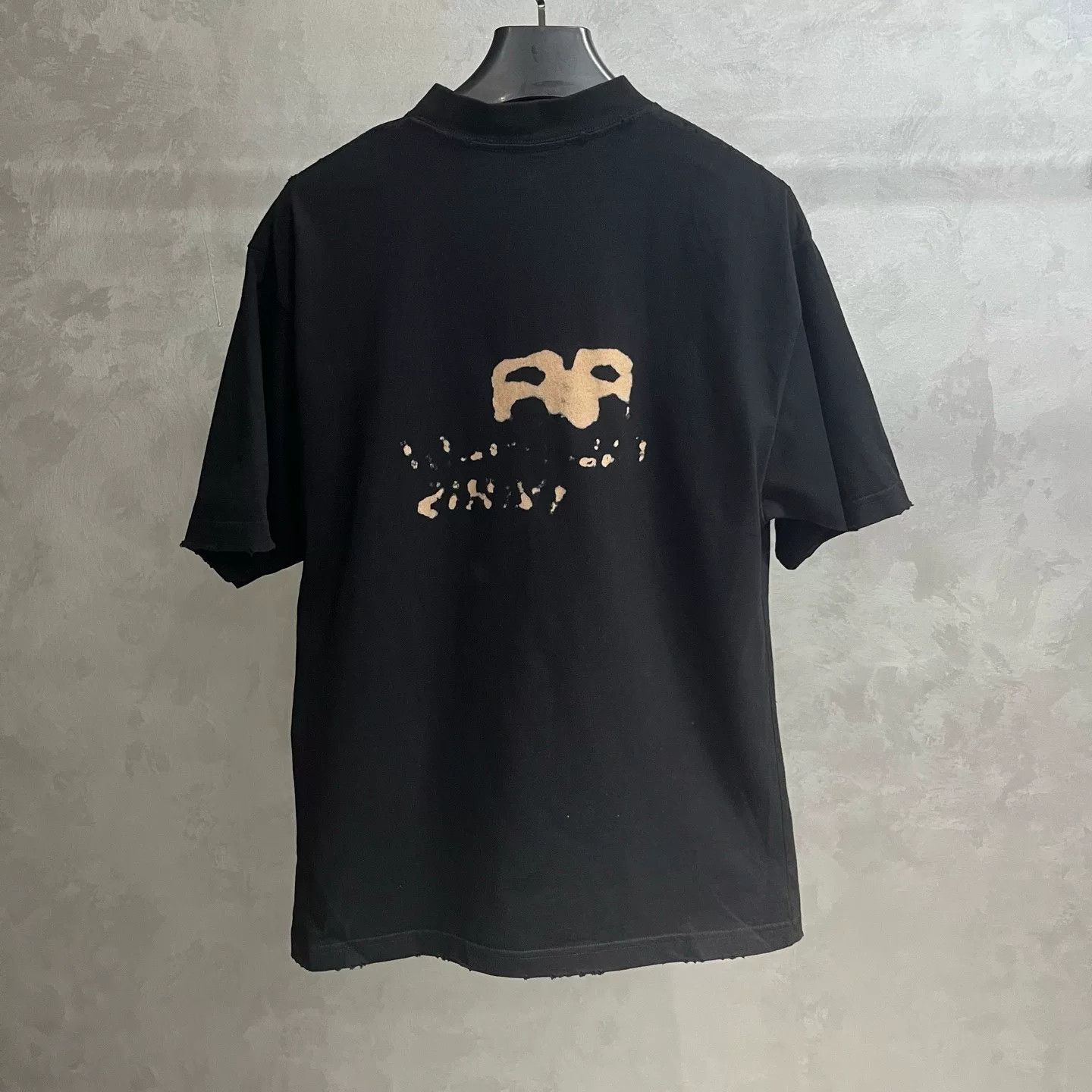 Balenciaga Balenciaga Black Logo Short Sleeve T-shirt Size US XXS / EU 40 - 5 Thumbnail
