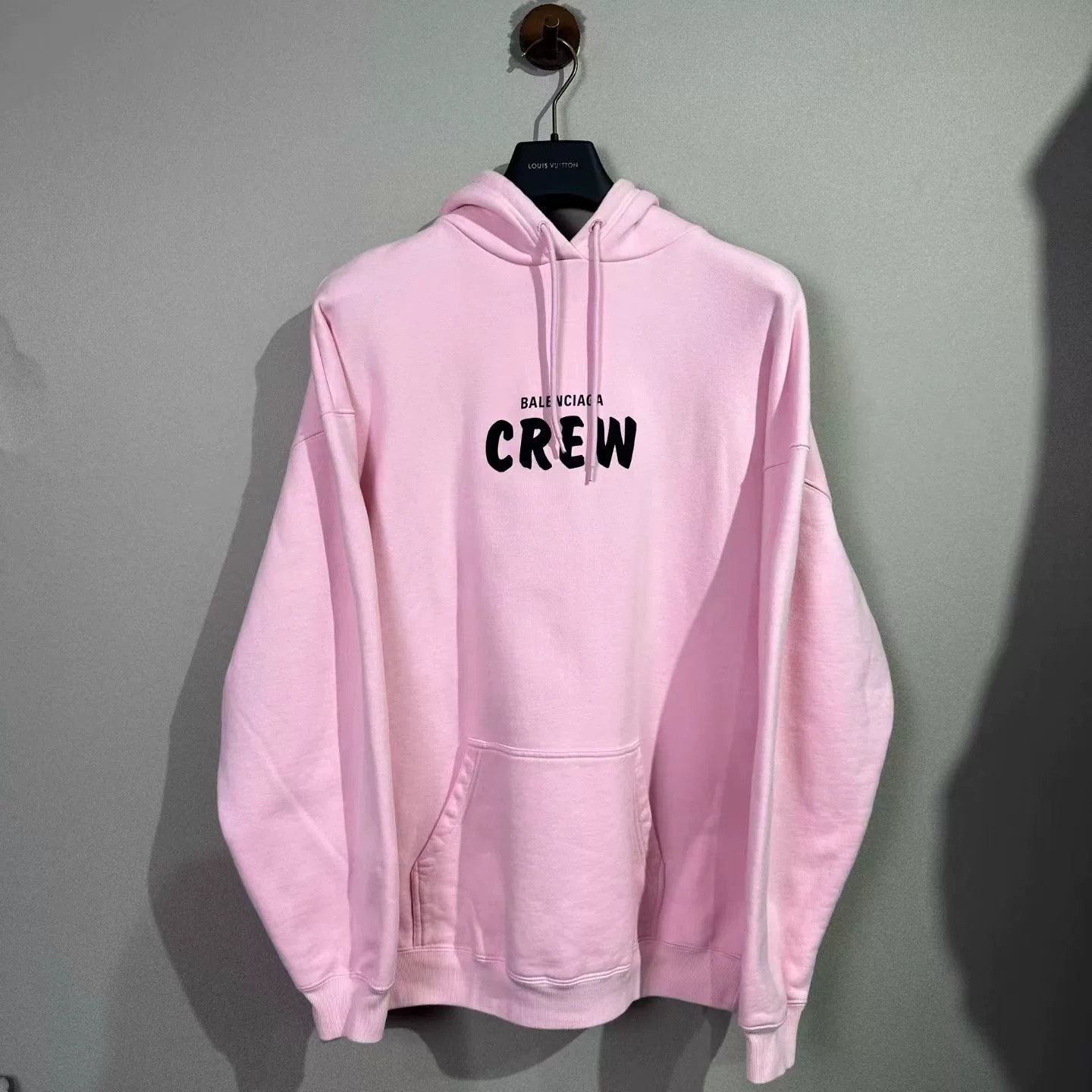 Balenciaga Balenciaga Pink Crew Hoodie Sweatshirt Size US XS / EU 42 / 0 - 2 Thumbnail