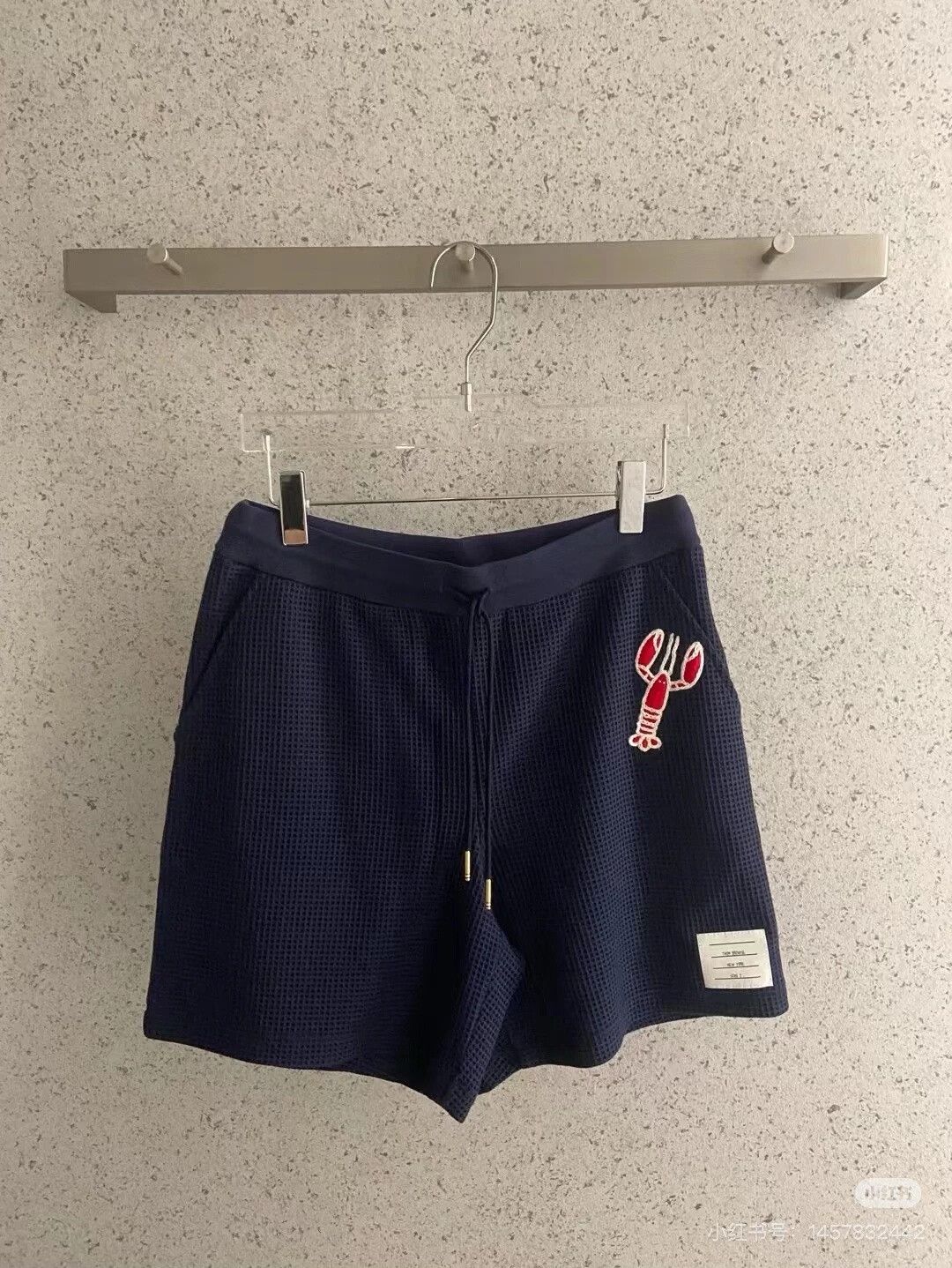 Thom Browne THOM BROWNE FW22 Embroidered Loose Shorts Size US 32 / EU 48 - 2 Thumbnail