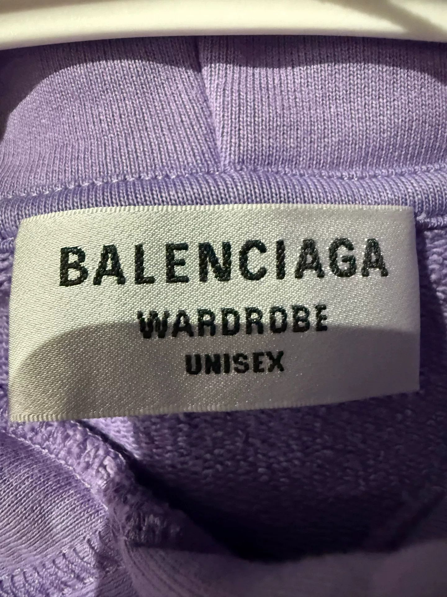 Balenciaga Balenciaga Purple Cola Embroidery Sweatshirt XS Size US XS / EU 42 / 0 - 3 Thumbnail