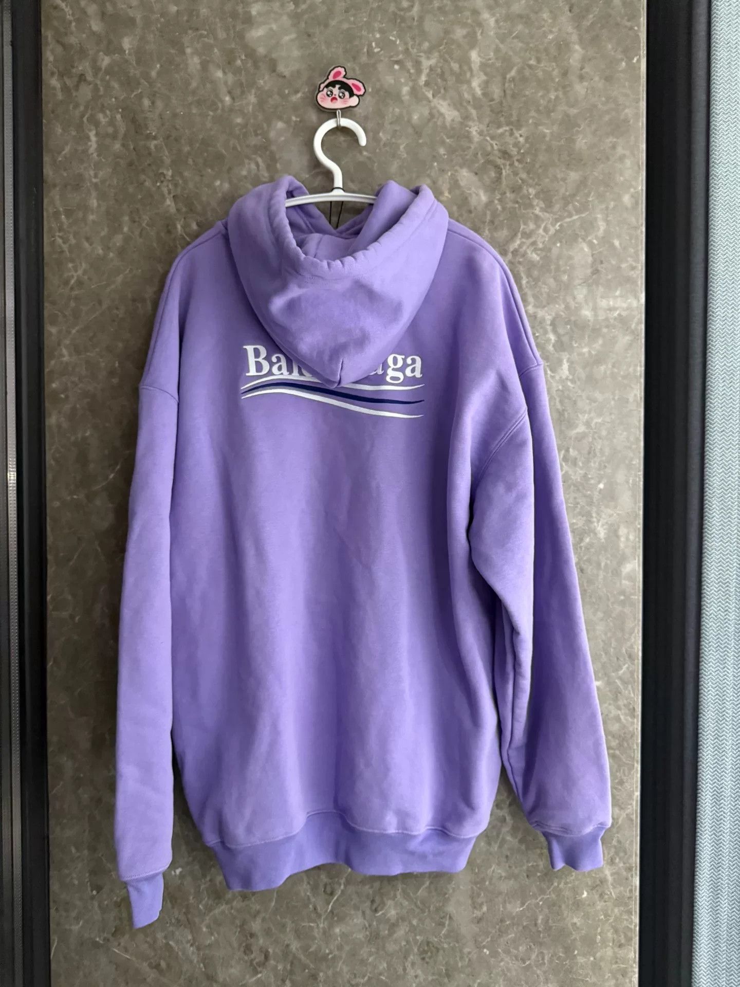 Balenciaga Balenciaga Purple Coke Embroidery Sweatshirt XS Size US XS / EU 42 / 0 - 2 Thumbnail