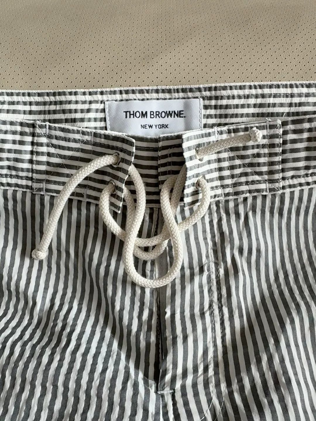 Thom Browne Thom Browne Striped Drawstring Shorts Size US 28 / EU 44 - 5 Thumbnail