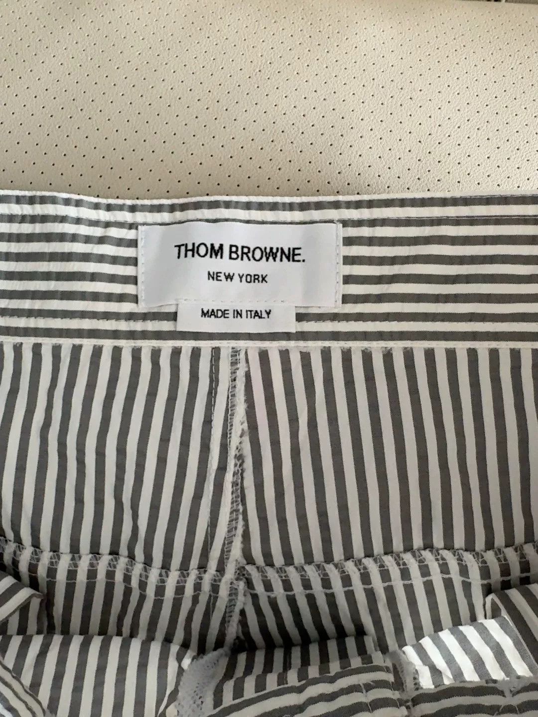 Thom Browne Thom Browne Striped Drawstring Shorts Size US 28 / EU 44 - 2 Thumbnail