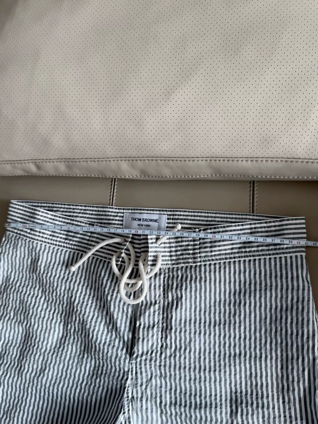 Thom Browne Thom Browne Striped Drawstring Shorts Size US 28 / EU 44 - 4 Thumbnail