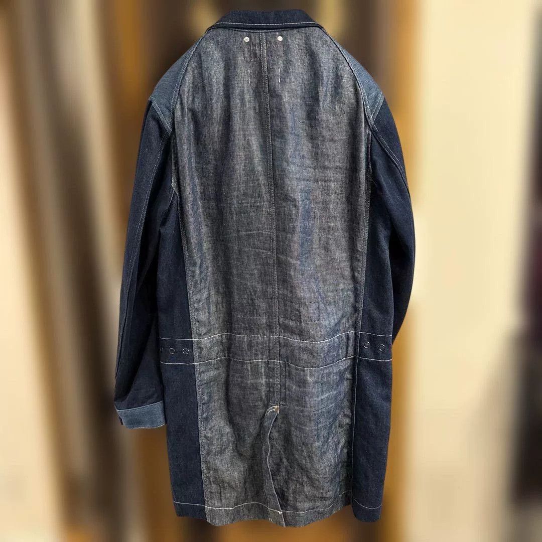 Junya Watanabe junya watanabe x levis denim coat Size US M / EU 48-50 / 2 - 6 Thumbnail