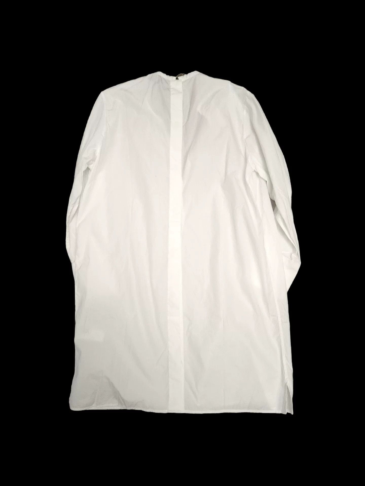 Valentino white valentino dress with unique neckline design Size US L / EU 52-54 / 3 - 2 Thumbnail