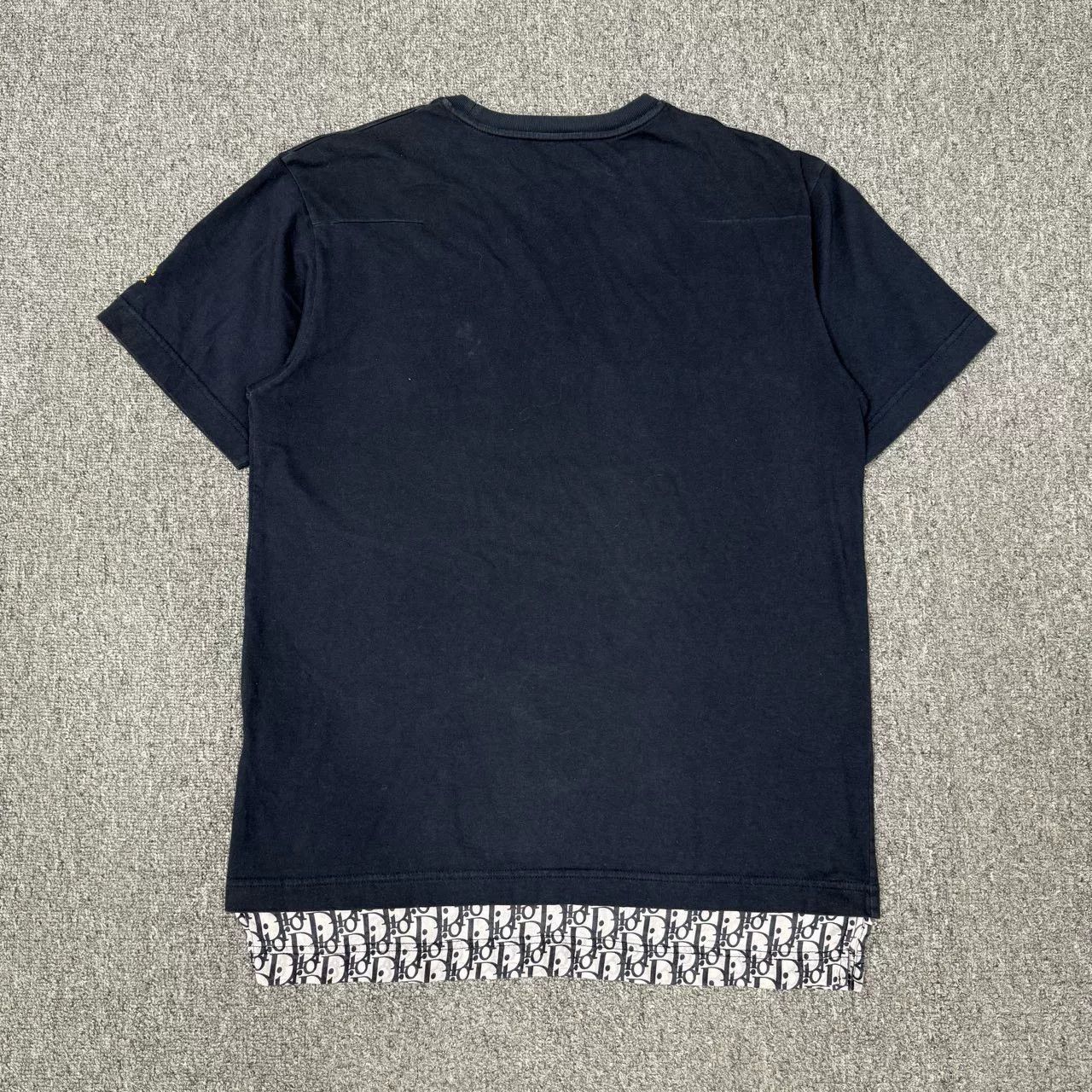 Dior black logo print short sleeve t-shirt Size US S / EU 44-46 / 1 - 2 Thumbnail