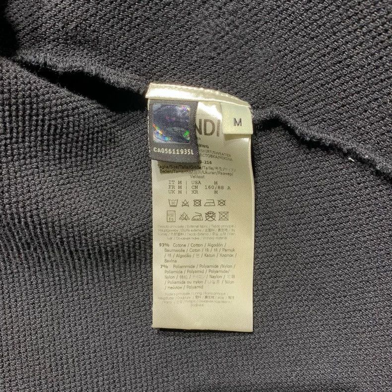 Fendi Fendi Hooded Zip Logo Jacket Size US M / EU 48-50 / 2 - 4 Thumbnail