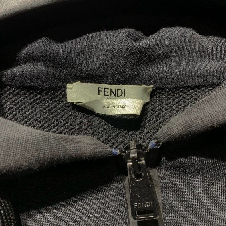 Fendi Fendi Hooded Zip Logo Jacket Size US M / EU 48-50 / 2 - 3 Thumbnail