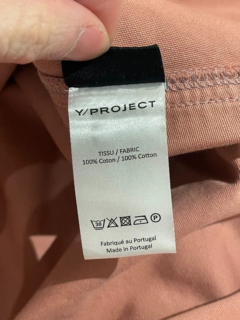 Yohji Yamamoto Y/Project Pink Button-Up Shirt M Size US M / EU 48-50 / 2 - 7 Thumbnail