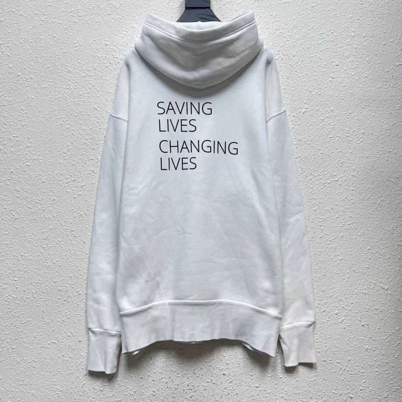 Balenciaga Balenciaga WFP Print Fleece Hoodie XS Size US XS / EU 42 / 0 - 2 Thumbnail