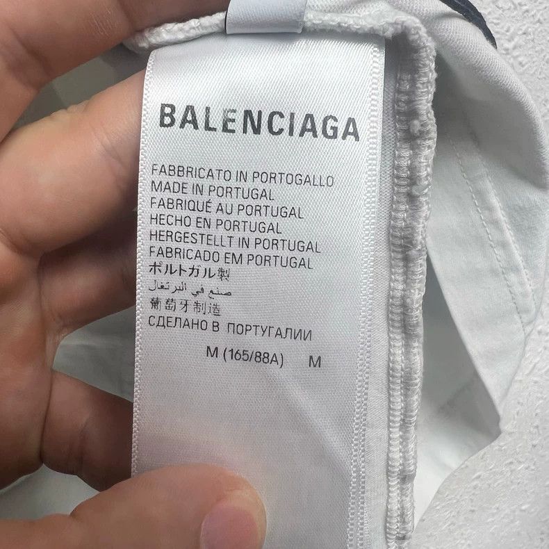 Balenciaga Balenciaga FW23 Logo Print Short Sleeve T-Shirt Size US M / EU 48-50 / 2 - 4 Thumbnail