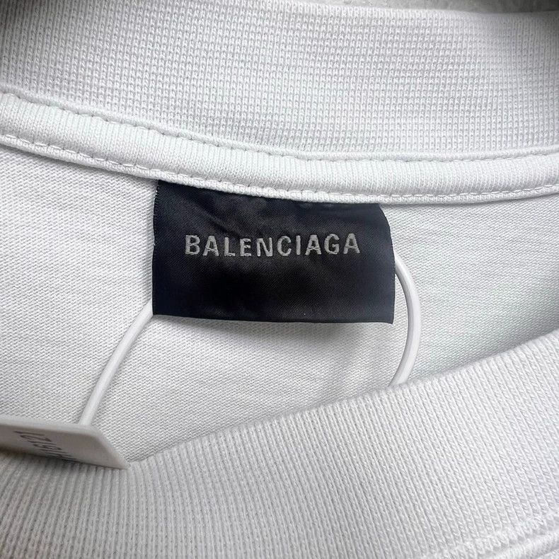 Balenciaga Balenciaga FW23 Logo Print Short Sleeve T-Shirt Size US M / EU 48-50 / 2 - 3 Thumbnail
