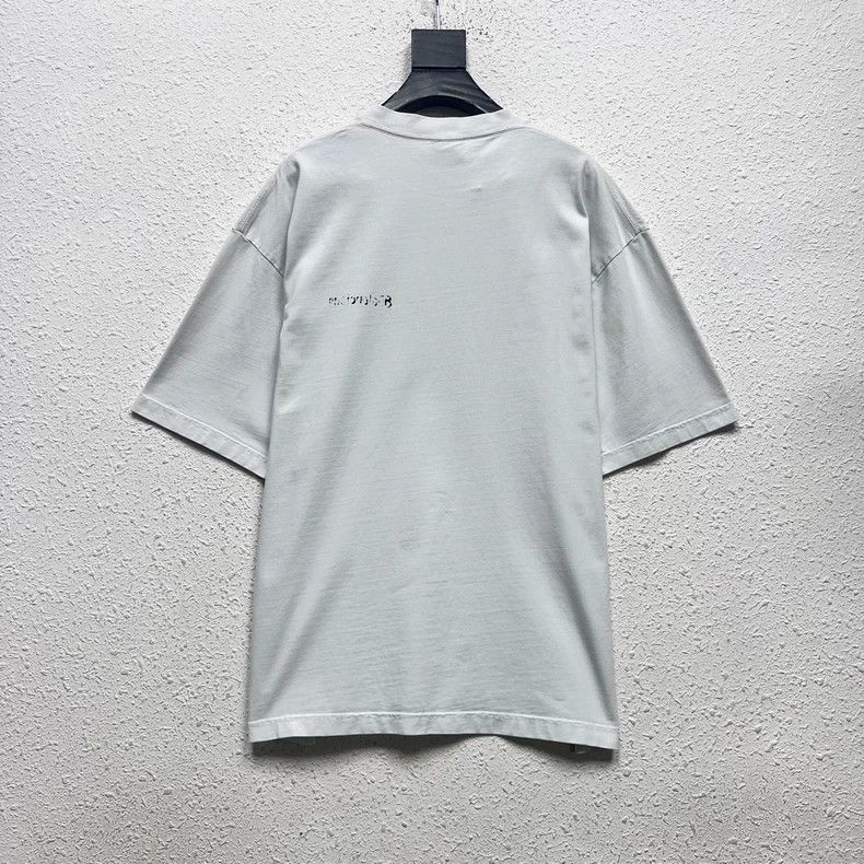 Balenciaga Balenciaga FW23 Logo Print Short Sleeve T-Shirt Size US M / EU 48-50 / 2 - 2 Thumbnail