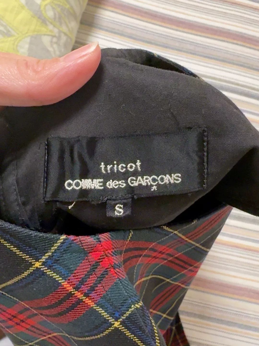 Comme des Garcons Comme des Garçons CDG Plaid Jumpsuit S Size US 36 / EU 52 - 2 Thumbnail
