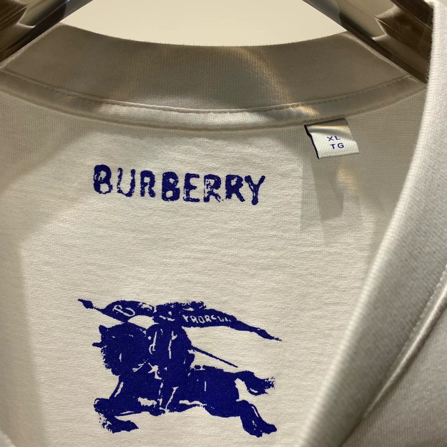 Burberry Burberry Logo Print Short Sleeve T-Shirt Size US XL / EU 56 / 4 - 2 Thumbnail