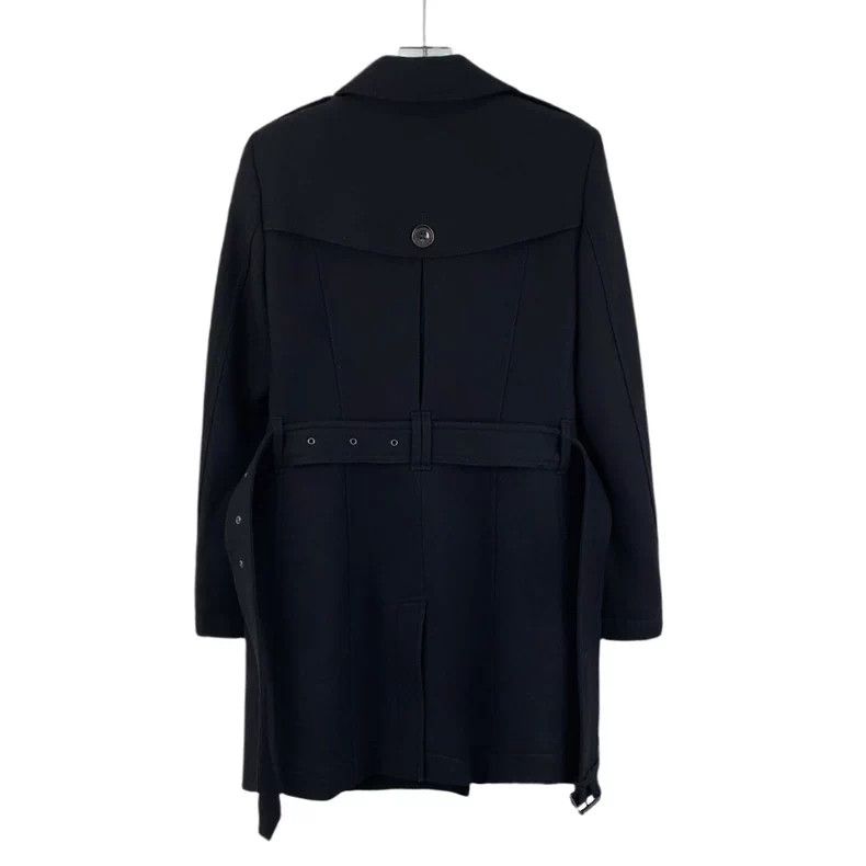 Burberry Burberry Black Wool Double-Breasted Coat Size US S / EU 44-46 / 1 - 2 Thumbnail