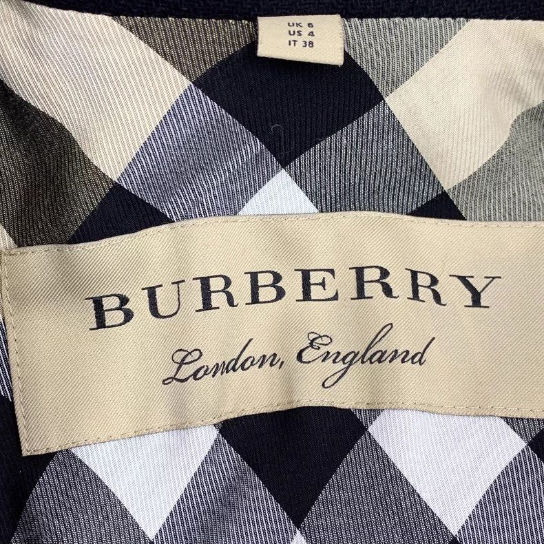 Burberry Burberry Black Wool Double-Breasted Coat Size US S / EU 44-46 / 1 - 5 Thumbnail