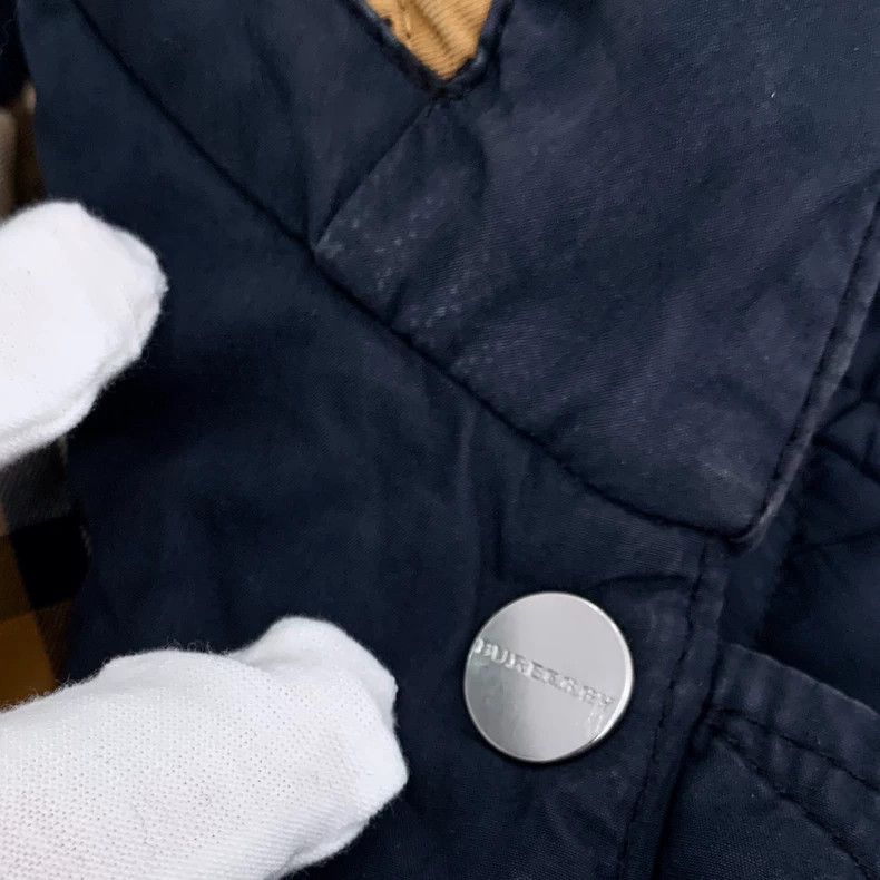 Burberry Burberry Quilted Hooded Cotton Coat Size US XS / EU 42 / 0 - 8 Thumbnail