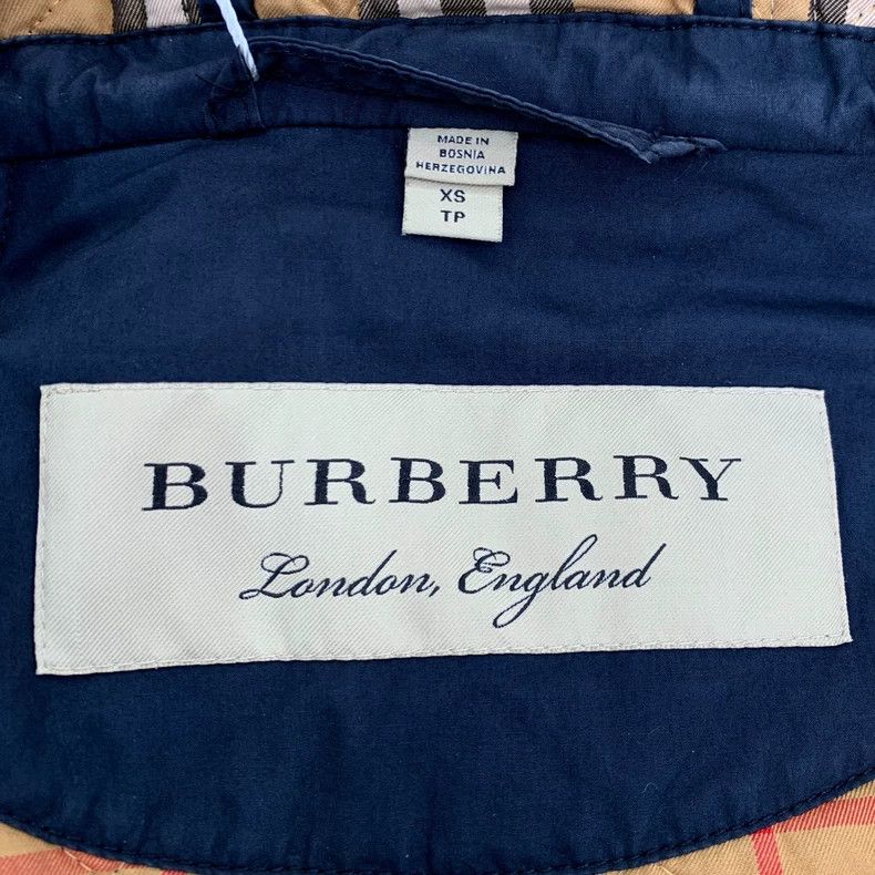 Burberry Burberry Quilted Hooded Cotton Coat Size US XS / EU 42 / 0 - 5 Thumbnail