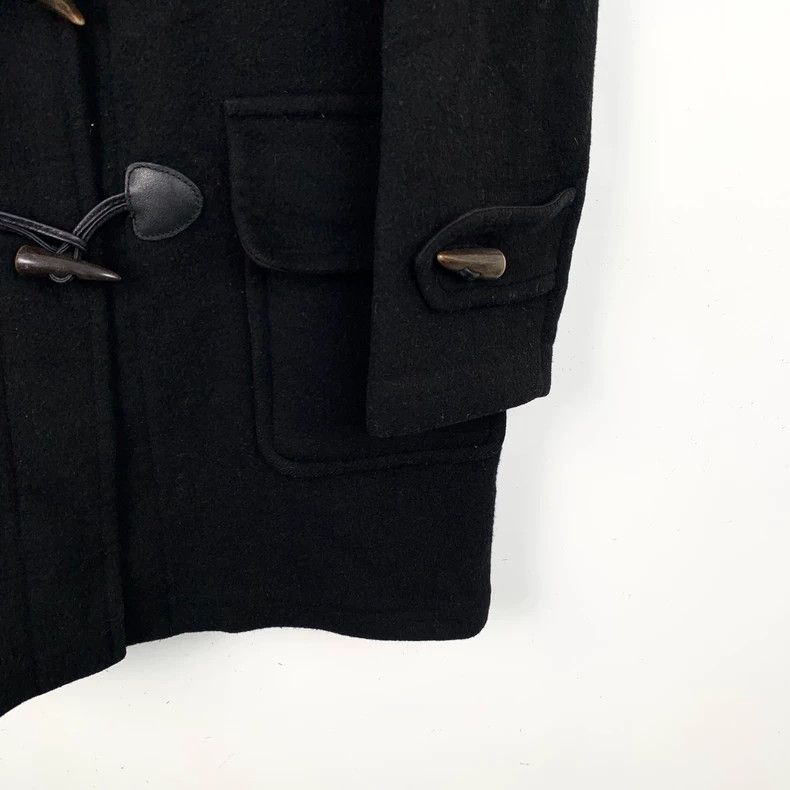 Burberry Burberry Black Wool Hooded Duffle Coat Size US XS / EU 42 / 0 - 4 Thumbnail