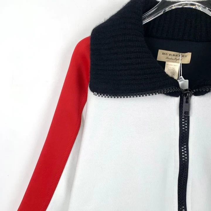 Burberry Burberry Colorblock Cotton Half-Zip Cape Coat Size US S / EU 44-46 / 1 - 3 Thumbnail