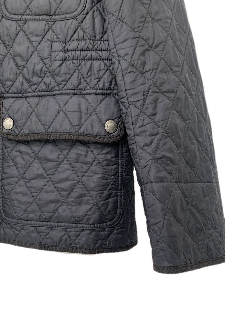 Burberry Burberry Quilted Black Cotton Coat Size US M / EU 48-50 / 2 - 5 Thumbnail