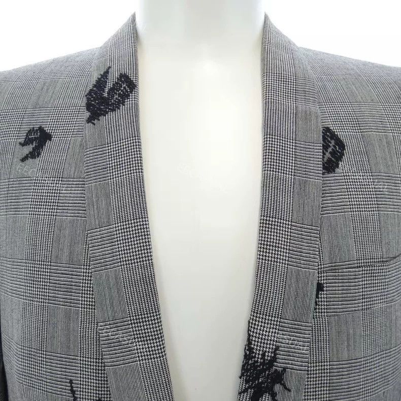 Comme des Garcons COMME des GARCONS Wool Check Jacket Size US XS / EU 42 / 0 - 4 Thumbnail