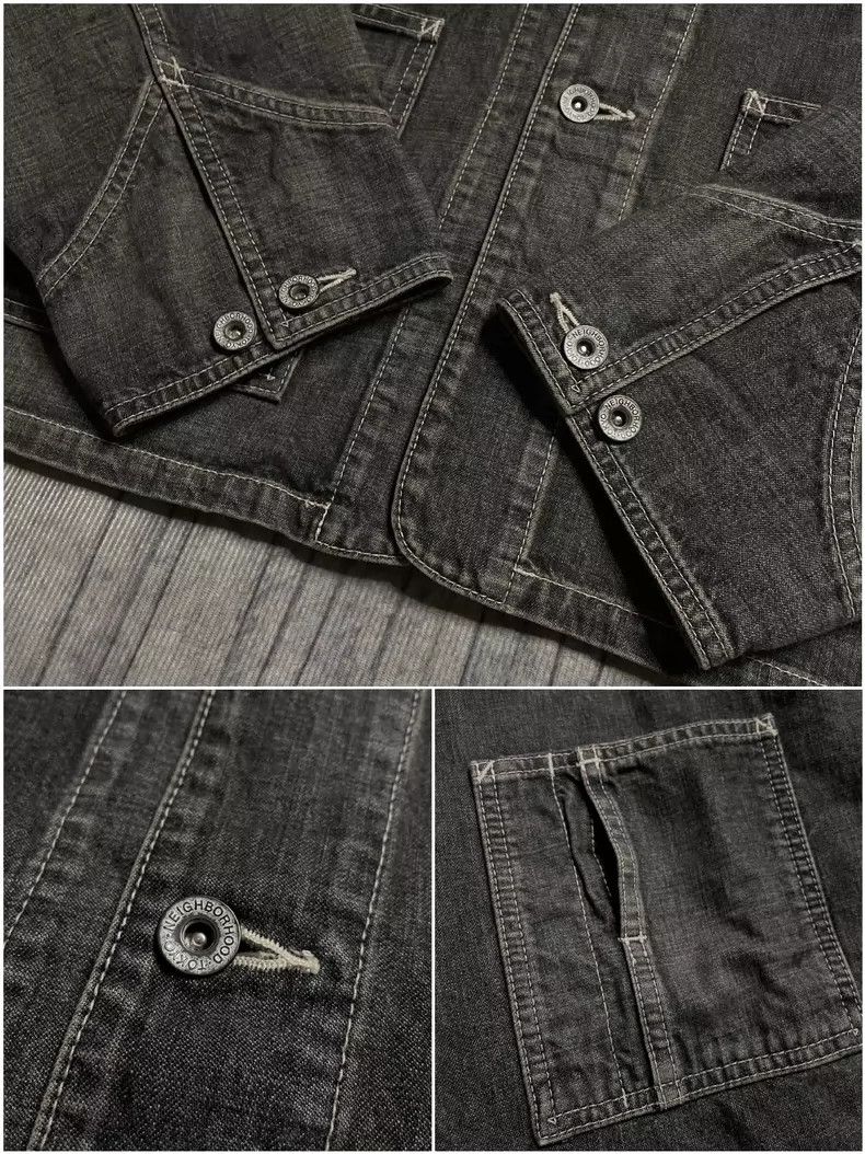 NEIGHBORHOOD Short Denim Jacket XL