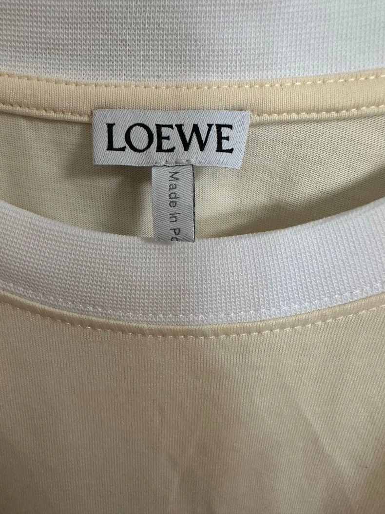 Loewe LOEWE Embroidered Logo Short Sleeve T-Shirt Size US M / EU 48-50 / 2 - 3 Thumbnail