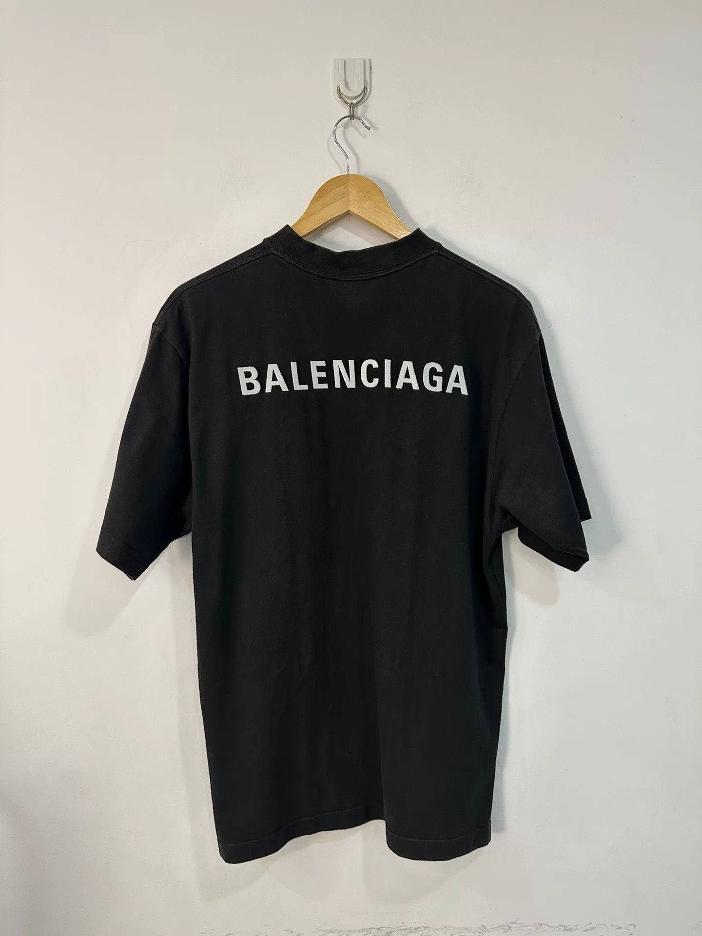 Balenciaga Balenciaga Reflective Logo Short Sleeve Size US XS / EU 42 / 0 - 2 Thumbnail