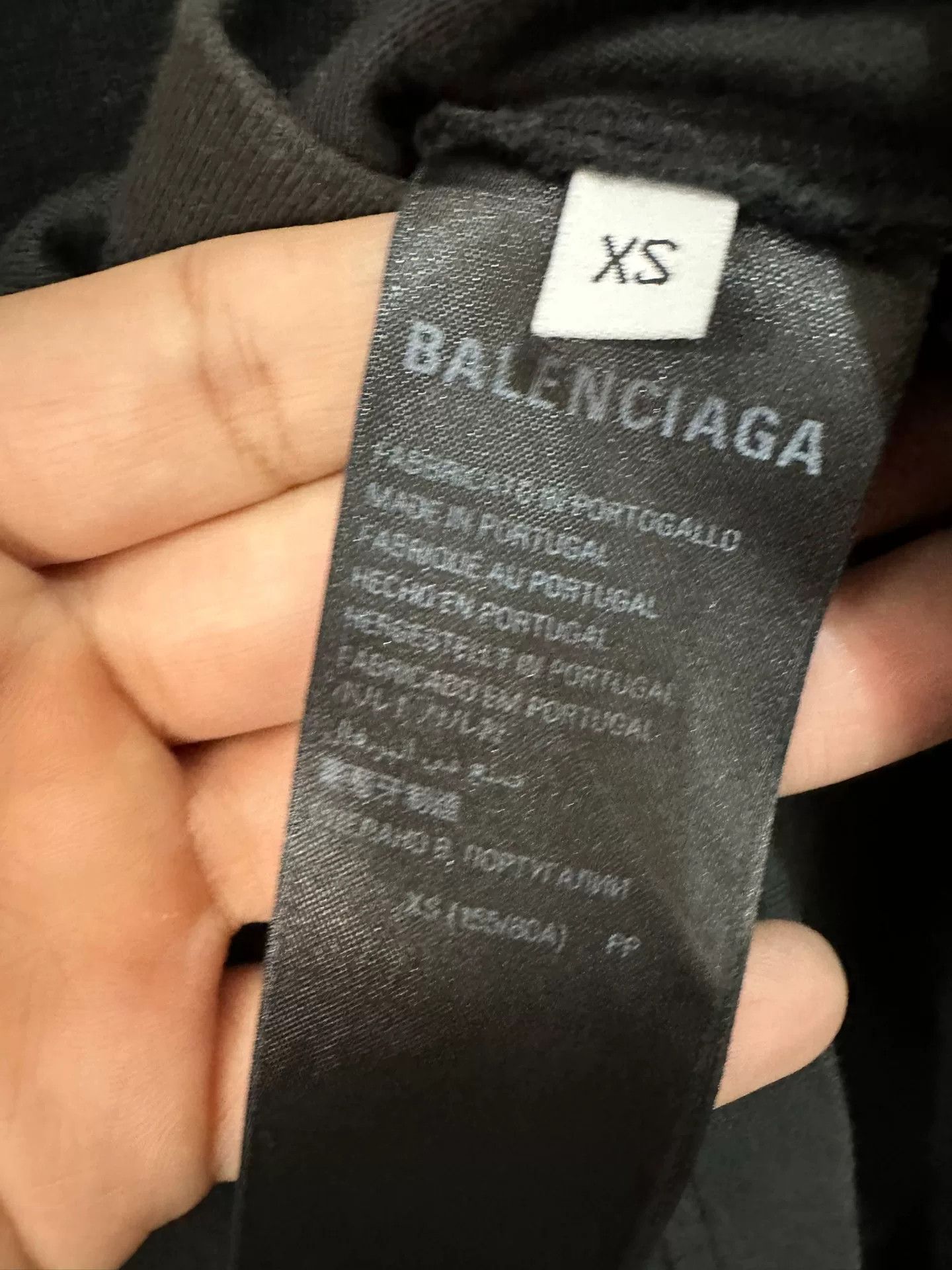 Balenciaga Balenciaga Reflective Logo Short Sleeve Size US XS / EU 42 / 0 - 4 Thumbnail