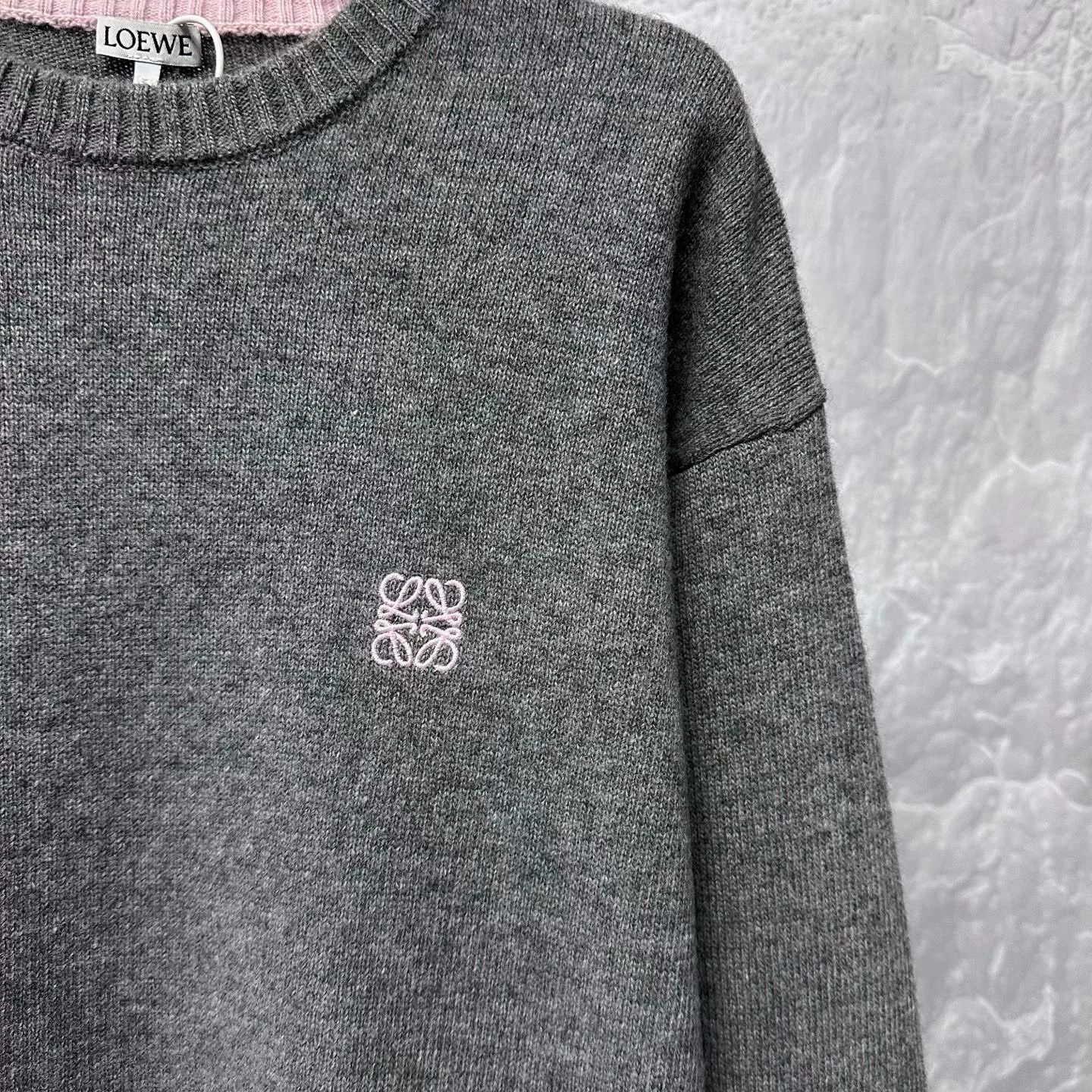 Loewe Loewe Colorblock Embroidered Wool Sweater Size US S / EU 44-46 / 1 - 3 Thumbnail