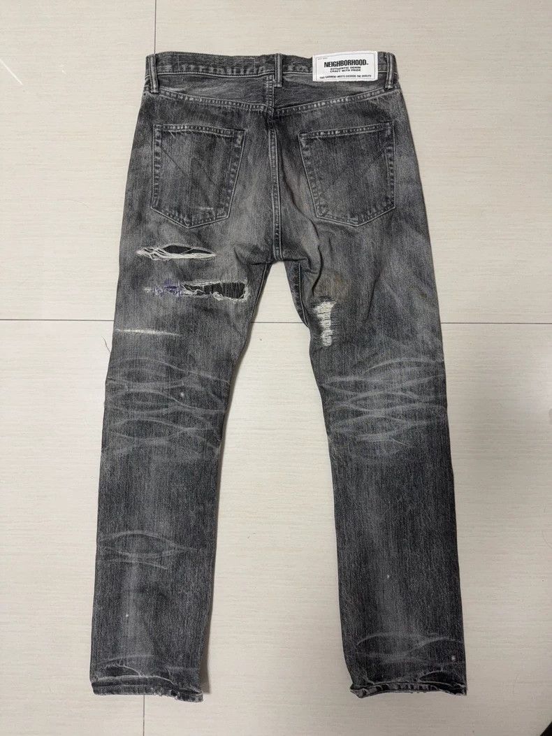 Neighborhood Neighborhood 19AW Distressed Jeans L Size US 34 / EU 50 - 2 Thumbnail