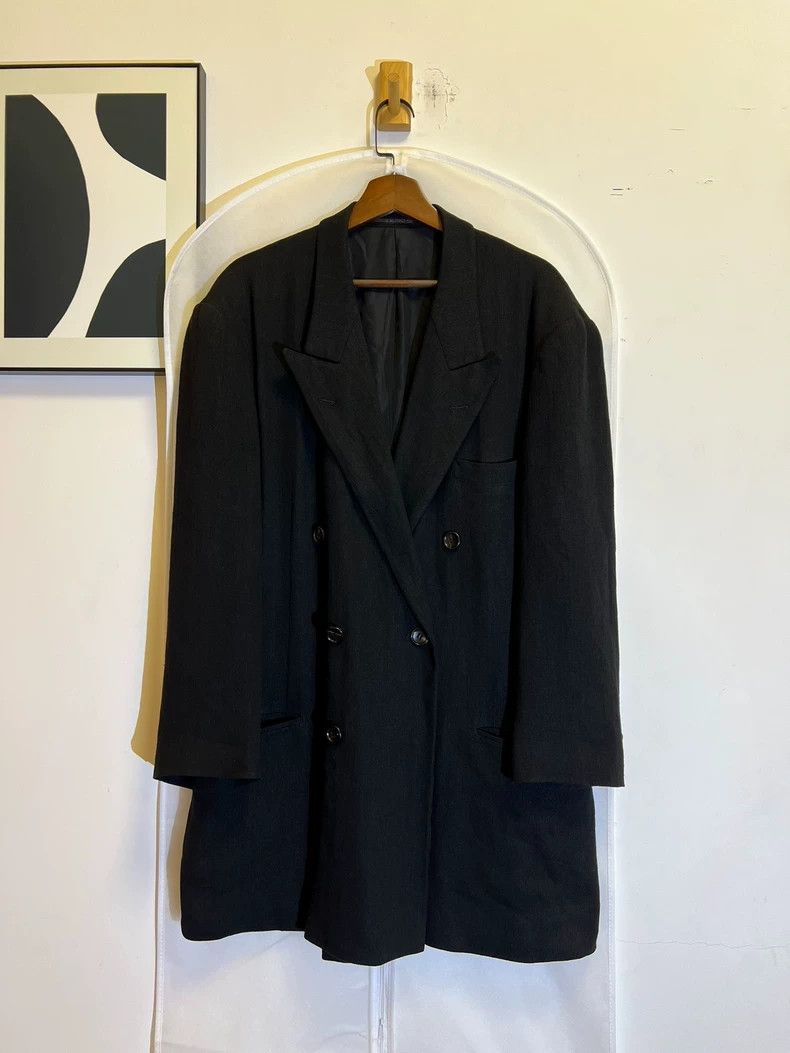 Yohji Yamamoto Yohji Yamamoto Archive Double-Breasted Jacket Size US S / EU 44-46 / 1 - 4 Thumbnail