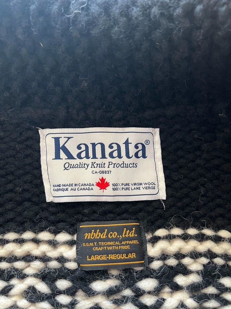 Neighborhood NEIGHBORHOOD KANATA collaboration vintage thick-thread wool cardigan Size US L / EU 52-54 / 3 - 5 Thumbnail