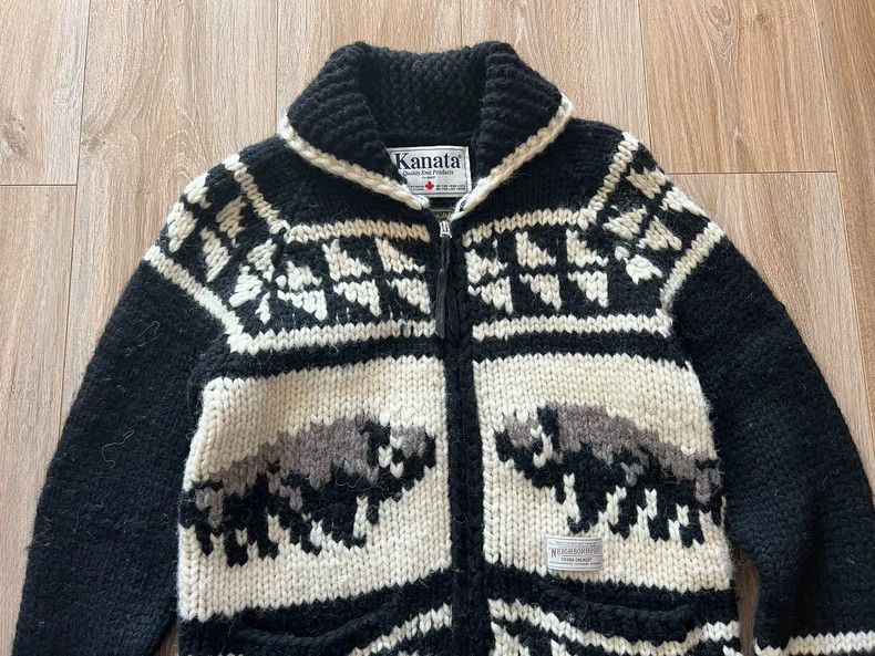 Neighborhood NEIGHBORHOOD KANATA collaboration vintage thick-thread wool cardigan Size US L / EU 52-54 / 3 - 2 Thumbnail