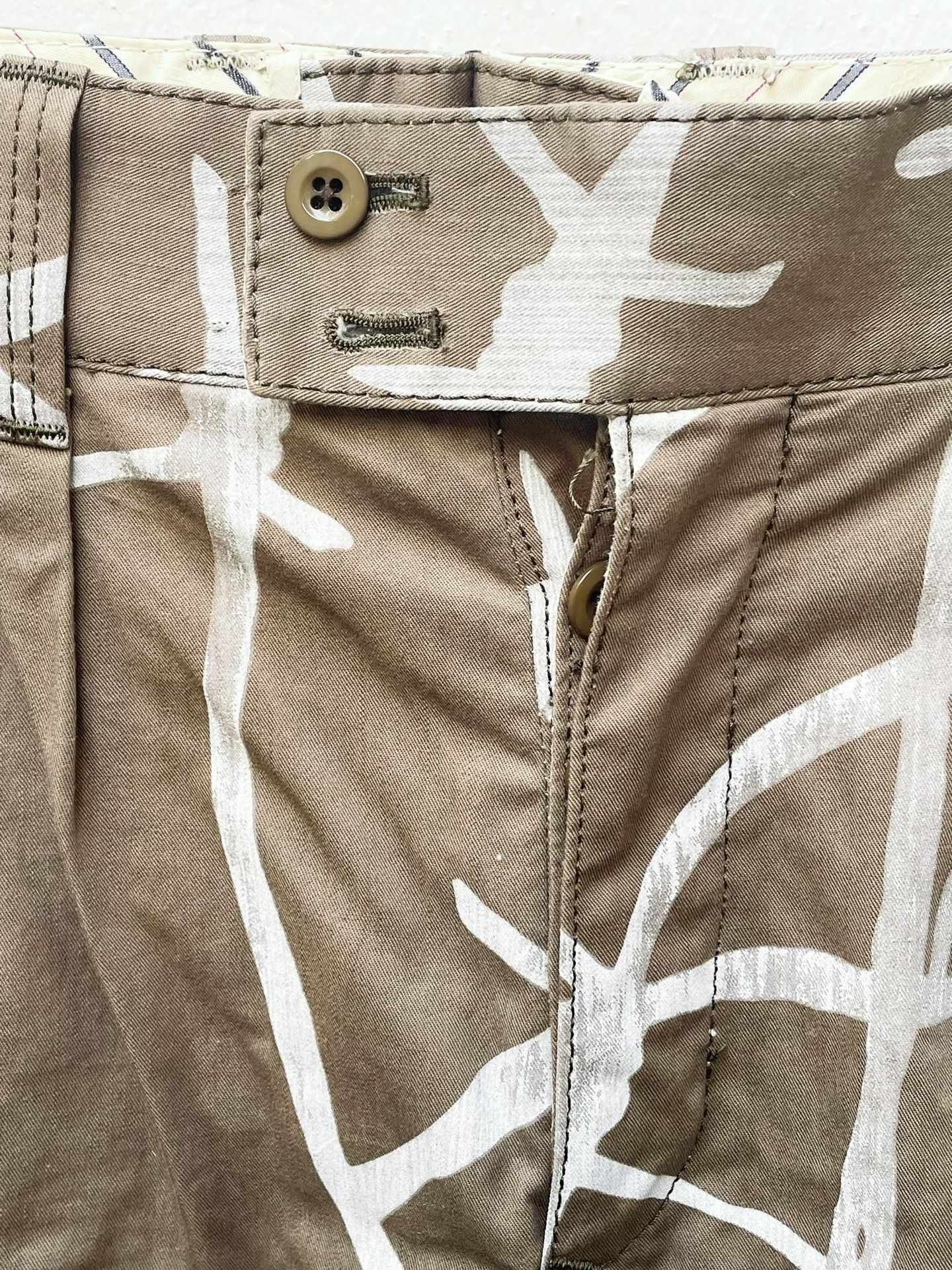 Junya Watanabe Junya Watanabe 2004SS Camouflage Cargo Pants Size US 30 / EU 46 - 5 Thumbnail