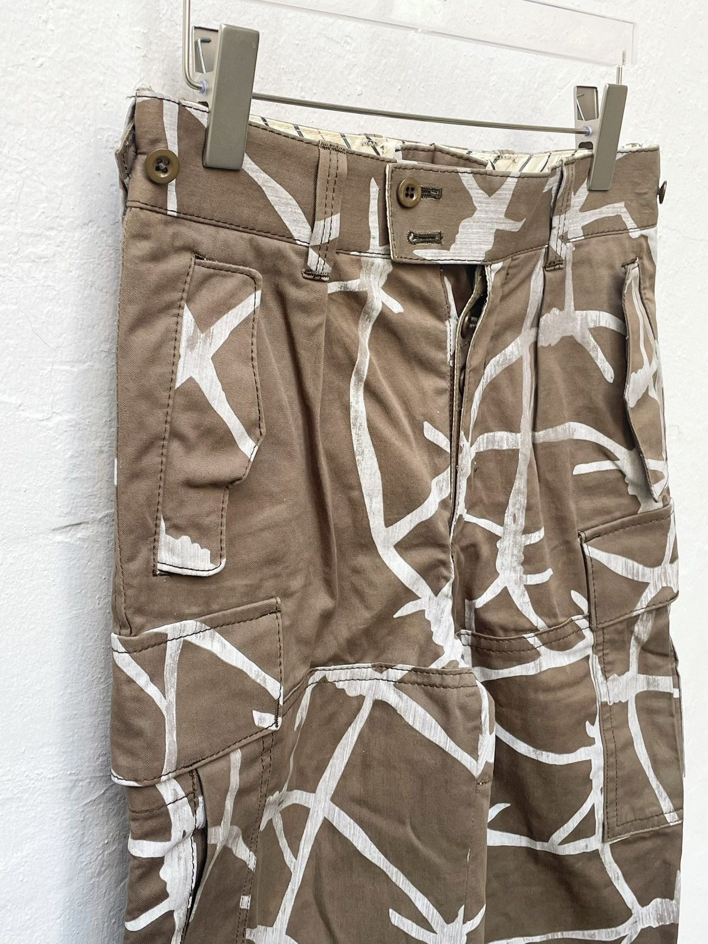 Junya Watanabe Junya Watanabe 2004SS Camouflage Cargo Pants Size US 30 / EU 46 - 3 Thumbnail
