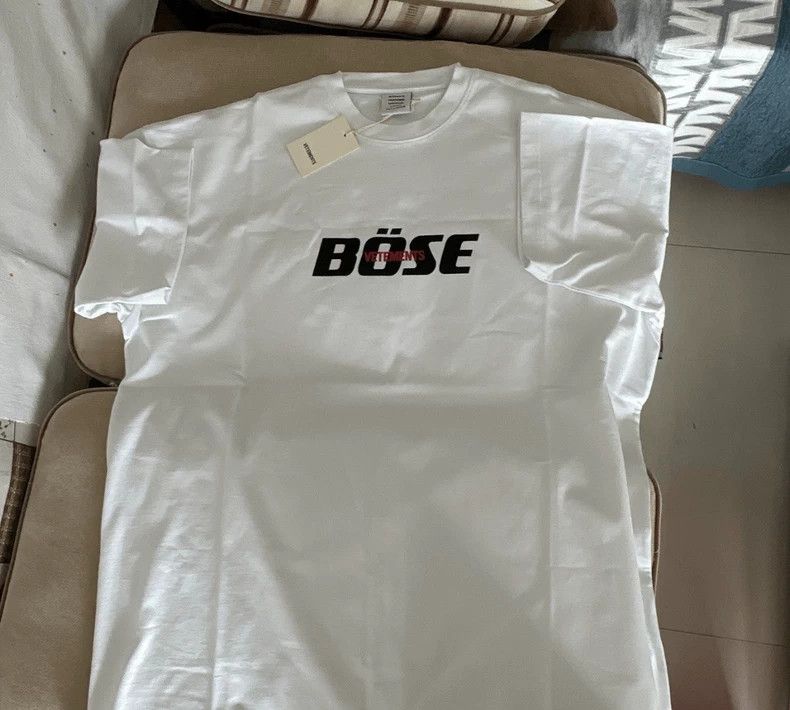 Vetements Vetements 20SS Bose Short Sleeve Tee Size US M / EU 48-50 / 2 - 2 Thumbnail