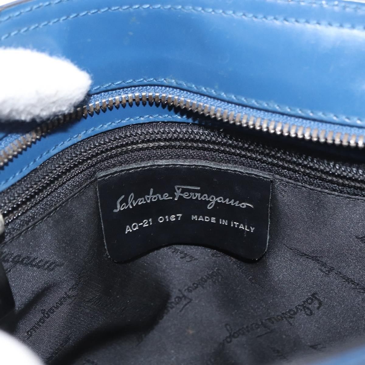 Salvatore Ferragamo Salvatore Ferragamo Double Gancini Side Buckle Tote Leather Size ONE SIZE - 6 Thumbnail