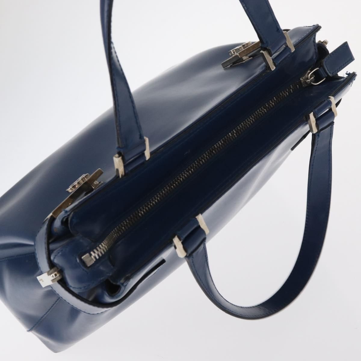 Salvatore Ferragamo Salvatore Ferragamo Double Gancini Side Buckle Tote Leather Size ONE SIZE - 14 Thumbnail