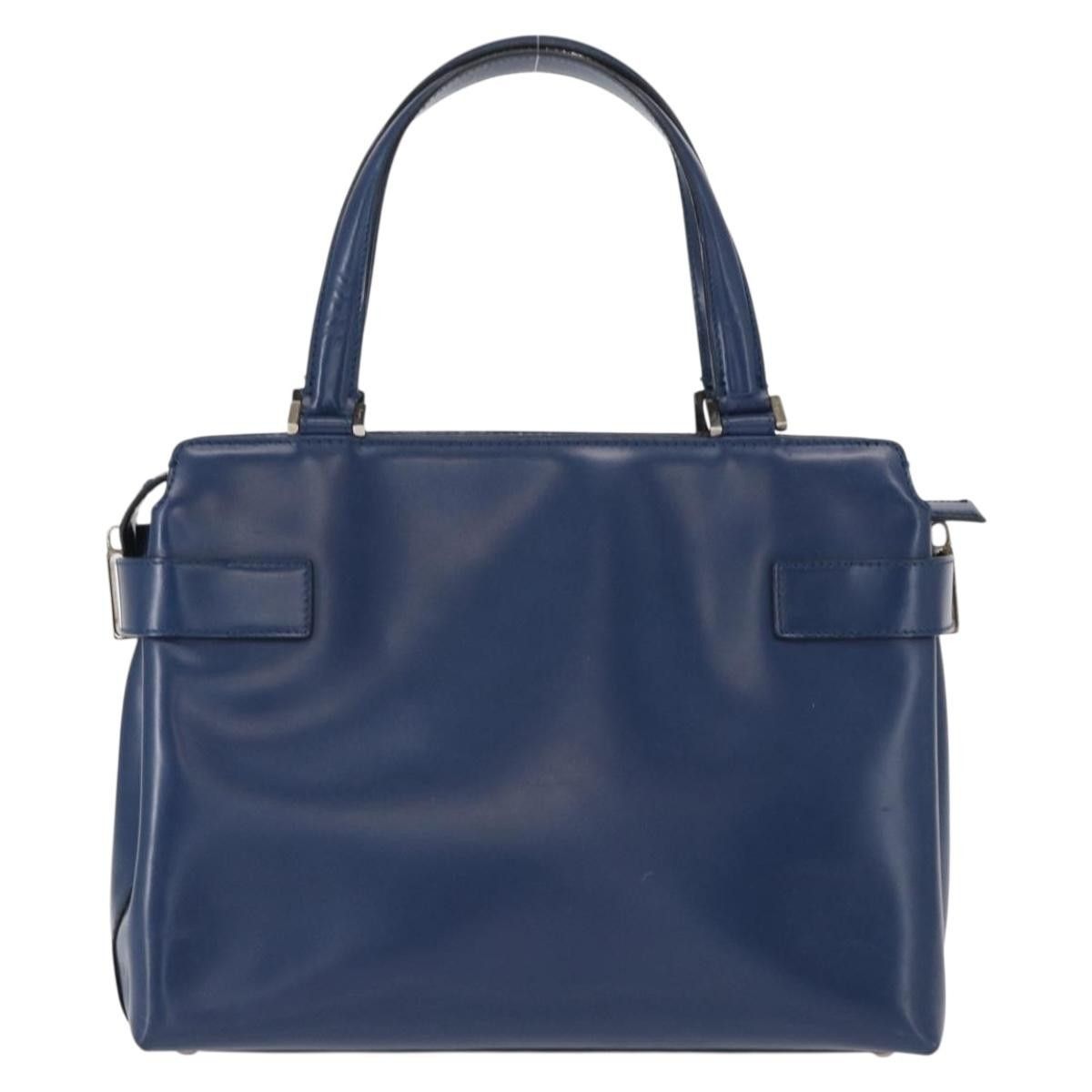 Salvatore Ferragamo Salvatore Ferragamo Double Gancini Side Buckle Tote Leather Size ONE SIZE - 2 Thumbnail
