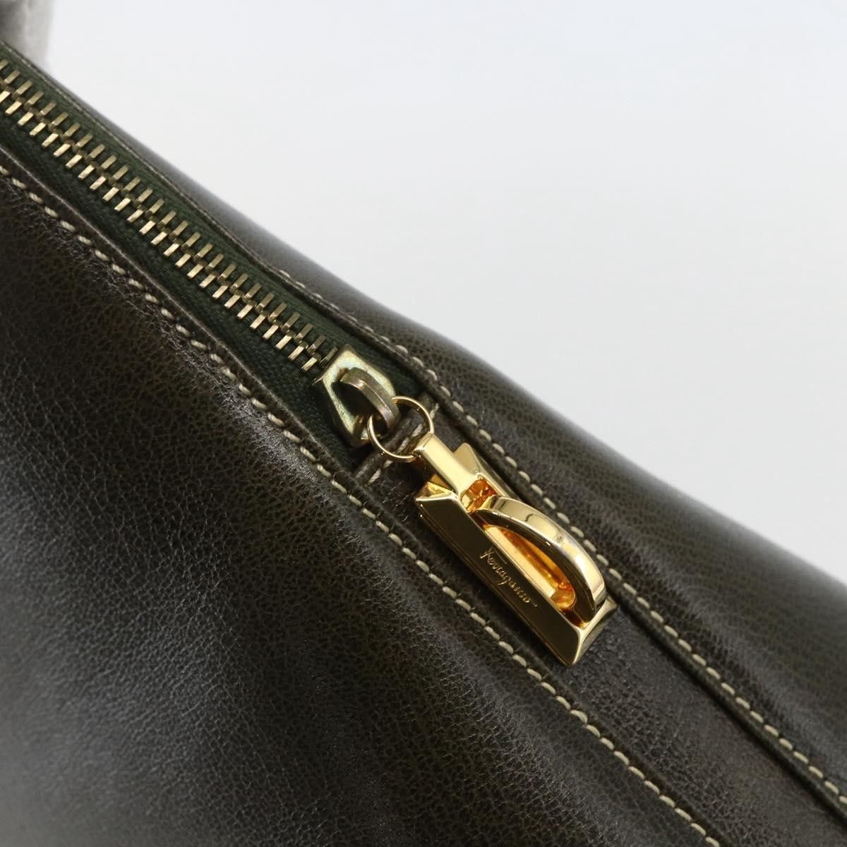 Salvatore Ferragamo Salvatore Ferragamo Vintage Leather Size ONE SIZE - 18 Thumbnail