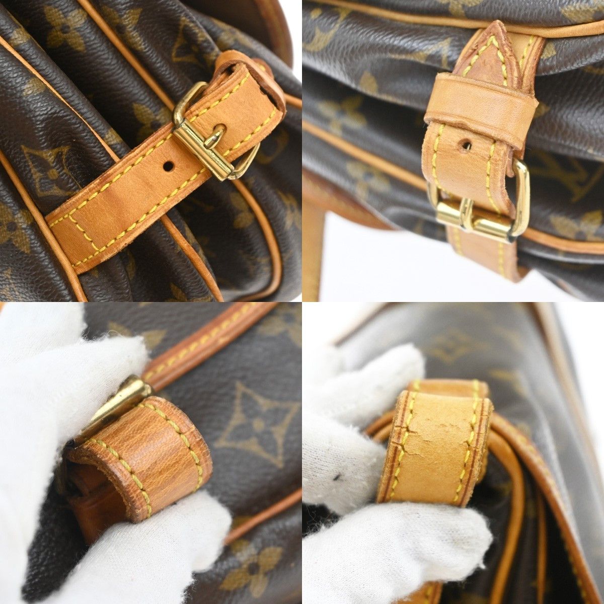 Louis Vuitton Louis Vuitton Saumur Handbag Monogram Canvas Size ONE SIZE - 11 Thumbnail