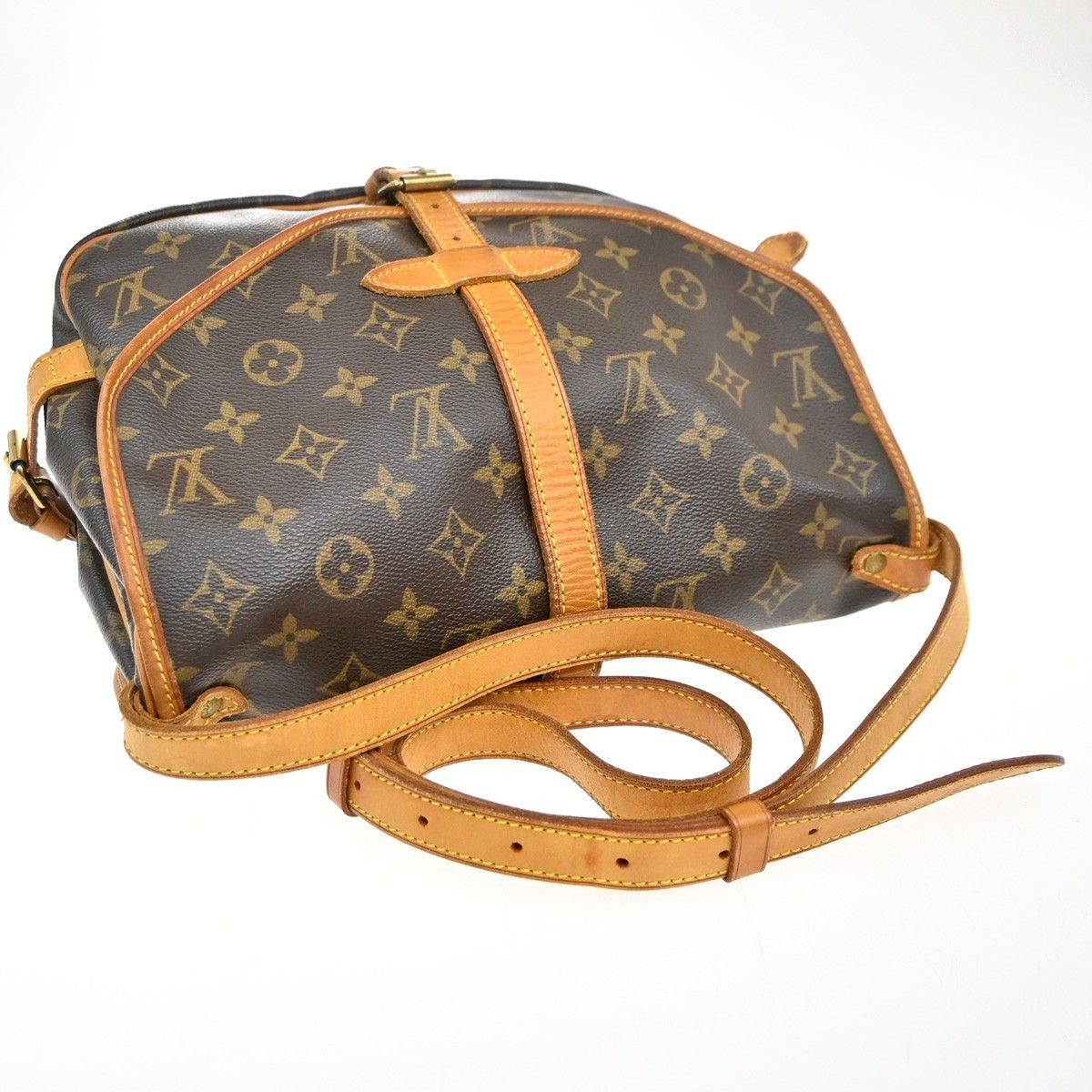 Louis Vuitton Louis Vuitton Saumur Handbag Monogram Canvas Size ONE SIZE - 8 Thumbnail