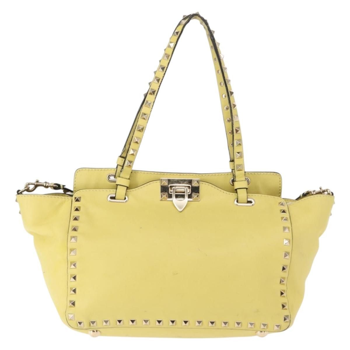 Valentino Valentino Garavani Rockstud Tote Soft Leather Size ONE SIZE - 19 Thumbnail
